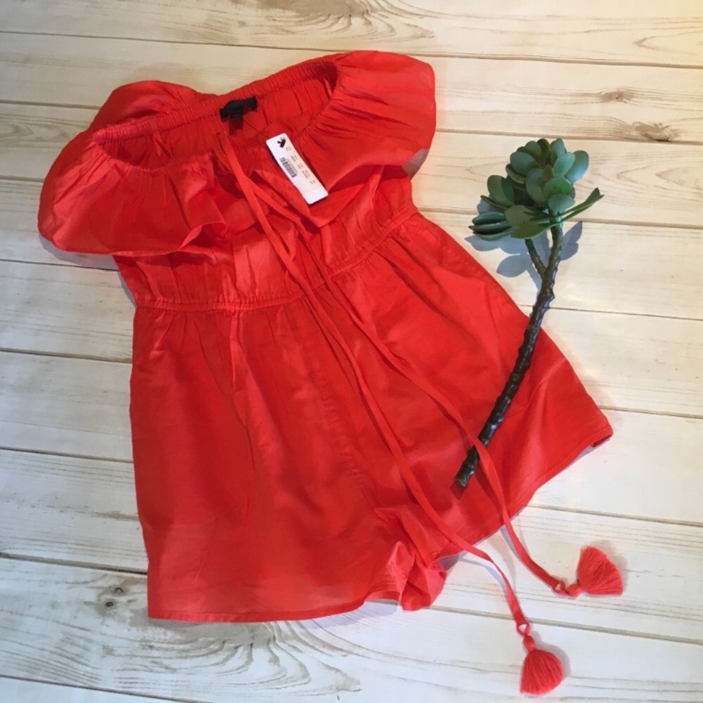 J. Crew romper/cover up